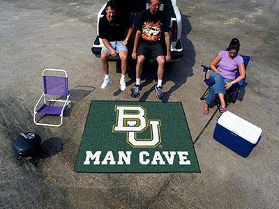 BBQ Grill Mat NCAA Baylor Man Cave Tailgater Rug 5'x6'