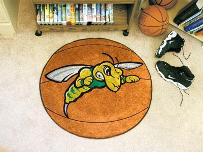 Round Rugs NCAA Black Hills State Basketball Mat 27" diameter