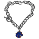 NCAA - Boise St. Broncos Charm Chain Bracelet-Jewelry & Accessories,Bracelets,Charm Chain Bracelets,College Charm Chain Bracelets-JadeMoghul Inc.