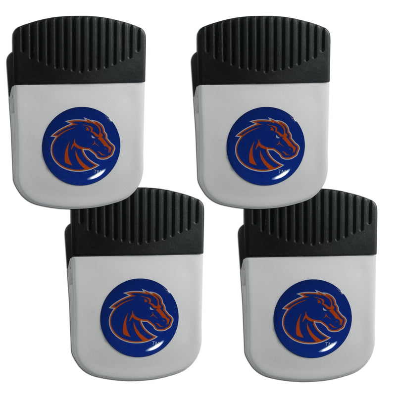 NCAA - Boise St. Broncos Clip Magnet with Bottle Opener, 4 pack-Other Cool Stuff,College Other Cool Stuff,Boise St. Broncos Other Cool Stuff-JadeMoghul Inc.