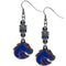 NCAA - Boise St. Broncos Euro Bead Earrings-Jewelry & Accessories,Earrings,Euro Bead Earrings,College Euro Bead Earrings-JadeMoghul Inc.