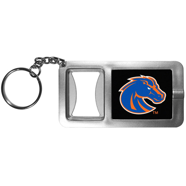 NCAA - Boise St. Broncos Flashlight Key Chain with Bottle Opener-Key Chains,Flashlight Key Chain With Bottle Opener,College Flashlight Key Chain With Bottle Opener-JadeMoghul Inc.