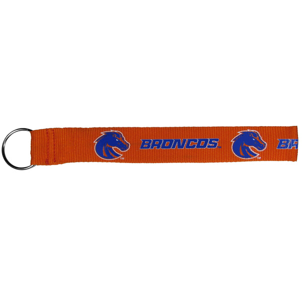 NCAA - Boise St. Broncos Lanyard Key Chain-Key Chains,Lanyard Key Chains,College Lanyard Key Chains-JadeMoghul Inc.