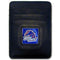 NCAA - Boise St. Broncos Leather Money Clip/Cardholder Packaged in Gift Box-Wallets & Checkbook Covers,Money Clip/Cardholders,Gift Box Packaging,College Money Clip/Cardholders-JadeMoghul Inc.