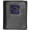 NCAA - Boise St. Broncos Leather Tri-fold Wallet-Wallets & Checkbook Covers,Tri-fold Wallets,Tri-fold Wallets,College Tri-fold Wallets-JadeMoghul Inc.