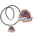 NCAA - Boise St. Broncos Rubber Cord Necklace-Jewelry & Accessories,Necklaces,Cord Necklaces,College Cord Necklaces-JadeMoghul Inc.