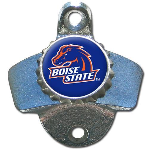 NCAA - Boise St. Broncos Wall Mounted Bottle Opener-Home & Office,Wall Mounted Bottle Openers,College Wall Mounted Bottle Openers-JadeMoghul Inc.