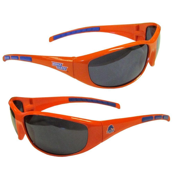 NCAA - Boise St. Broncos Wrap Sunglasses-Sunglasses, Eyewear & Accessories,Sunglasses,Wrap Sunglasses,College Wrap Sunglasses-JadeMoghul Inc.