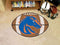 Round Rug in Living Room NCAA Boise State Football Ball Rug 20.5"x32.5"