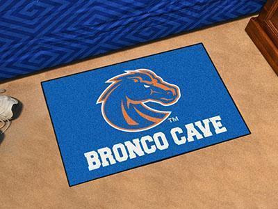 Outdoor Mat NCAA Boise State Man Cave Starter Rug 19"x30"