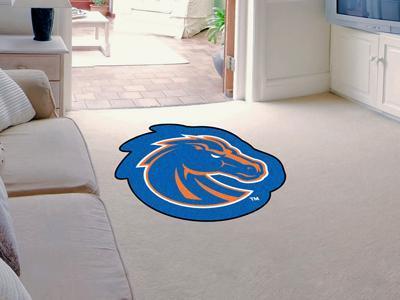 Custom Door Mats NCAA Boise State Mascot Custom Shape Mat