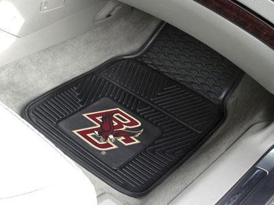 Custom Car Mats NCAA Boston College 2-pc Vinyl Front Car Mats 17"x27"