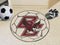 Small Round Rugs NCAA Boston College Soccer Ball 27" diameter