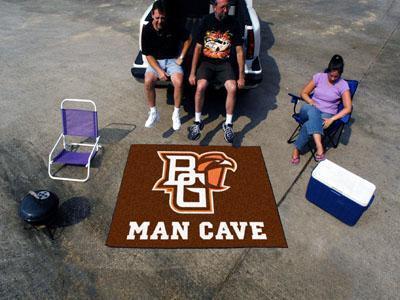 Grill Mat NCAA Bowling Green Man Cave Tailgater Rug 60"x72"