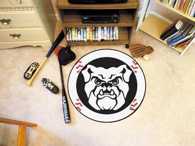 Round Area Rugs NCAA Butler Baseball Mat 27" diameter