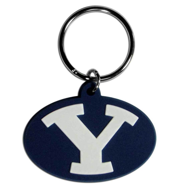 NCAA - BYU Cougars Flex Key Chain-Key Chains,Flex Key Chains,College Flex Key Chains-JadeMoghul Inc.