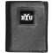 NCAA - BYU Cougars Leather Tri-fold Wallet-Wallets & Checkbook Covers,Tri-fold Wallets,Tri-fold Wallets,College Tri-fold Wallets-JadeMoghul Inc.