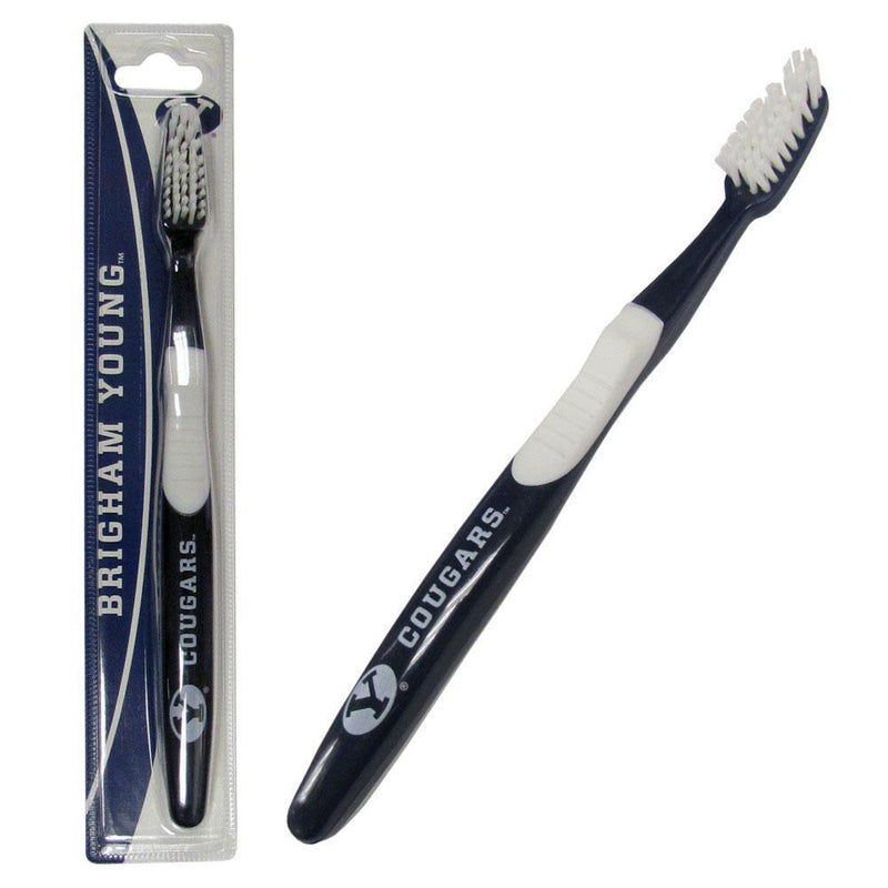 NCAA - BYU Cougars Toothbrush-Home & Office,Toothbrushes,Adult Toothbrushes,College Adult Toothbrushes-JadeMoghul Inc.