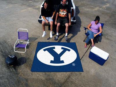 Grill Mat NCAA BYU Tailgater Rug 5'x6'
