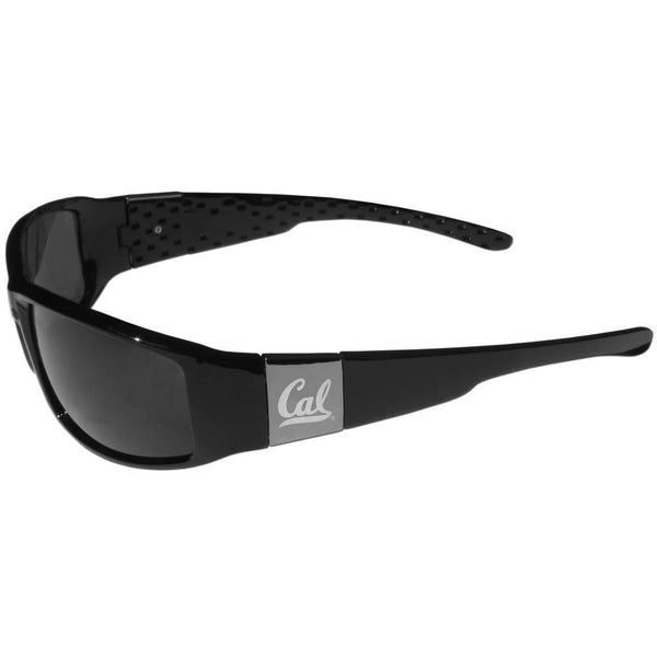NCAA - Cal Berkeley Bears Chrome Wrap Sunglasses-Sunglasses, Eyewear & Accessories,Sunglasses,Chrome Wraps Sunglasses,College Chrome Wraps Sunglasses-JadeMoghul Inc.