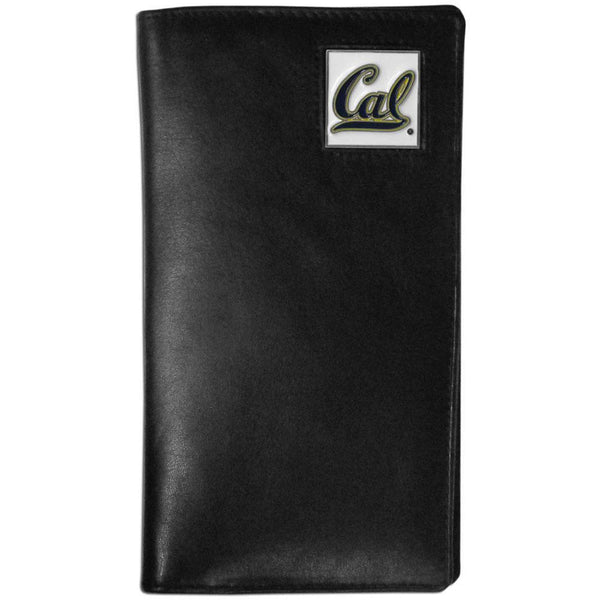 NCAA - Cal Berkeley Bears Leather Tall Wallet-Wallets & Checkbook Covers,Tall Wallets,College Tall Wallets-JadeMoghul Inc.