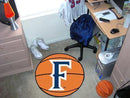 Round Rugs NCAA Cal State Fullerton Basketball Mat 27" diameter