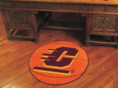Round Rugs For Sale NCAA Central Michigan Basketball Mat 27" diameter