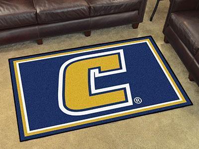 4x6 Rug NCAA Chattanooga 4'x6' Plush Rug