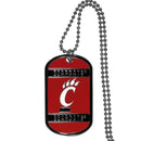 NCAA - Cincinnati Bearcats Tag Necklace-Jewelry & Accessories,Necklaces,Tag Necklaces,College Tag Necklaces-JadeMoghul Inc.