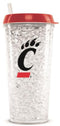 NCAA Cincinnati Bearcats Tumbler With Straw-Party Goods/Housewares-JadeMoghul Inc.