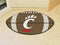 Cheap Rugs For Sale NCAA Cincinnati Football Ball Rug 20.5"x32.5"
