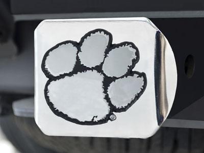 Tow Hitch Covers NCAA Clemson Chrome Hitch Cover 4 1/2"x3 3/8"
