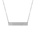 NCAA - Clemson Tigers Bar Necklace-Jewelry & Accessories,Necklaces,Bar Necklaces,College Bar Necklaces-JadeMoghul Inc.