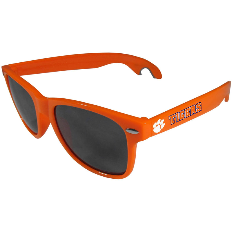 NCAA - Clemson Tigers Beachfarer Bottle Opener Sunglasses, Orange-Sunglasses, Eyewear & Accessories,College Eyewear,Clemson Tigers Eyewear-JadeMoghul Inc.