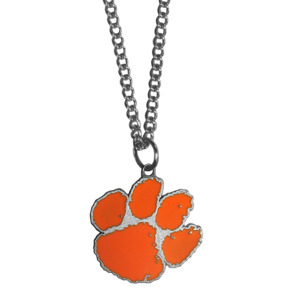 NCAA - Clemson Tigers Chain Necklace-Jewelry & Accessories,Necklaces,Chain Necklaces,College Chain Necklaces-JadeMoghul Inc.