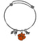 NCAA - Clemson Tigers Charm Bangle Bracelet-Jewelry & Accessories,Bracelets,Charm Bangle Bracelets,College Charm Bangle Bracelets-JadeMoghul Inc.