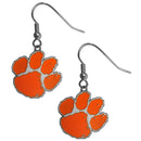 NCAA - Clemson Tigers Dangle Earrings-Jewelry & Accessories,Earrings,Dangle Earrings,Dangle Earrings,College Dangle Earrings-JadeMoghul Inc.