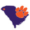 NCAA - Clemson Tigers Home State 11 Inch Magnet-Missing-JadeMoghul Inc.