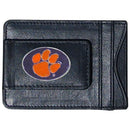 NCAA - Clemson Tigers Leather Cash & Cardholder-Wallets & Checkbook Covers,Cash & Cardholders,College Cash & Cardholders-JadeMoghul Inc.