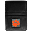 NCAA - Clemson Tigers Leather Jacob's Ladder Wallet-Wallets & Checkbook Covers,Jacob's Ladder Wallets,College Jacob's Ladder Wallets-JadeMoghul Inc.