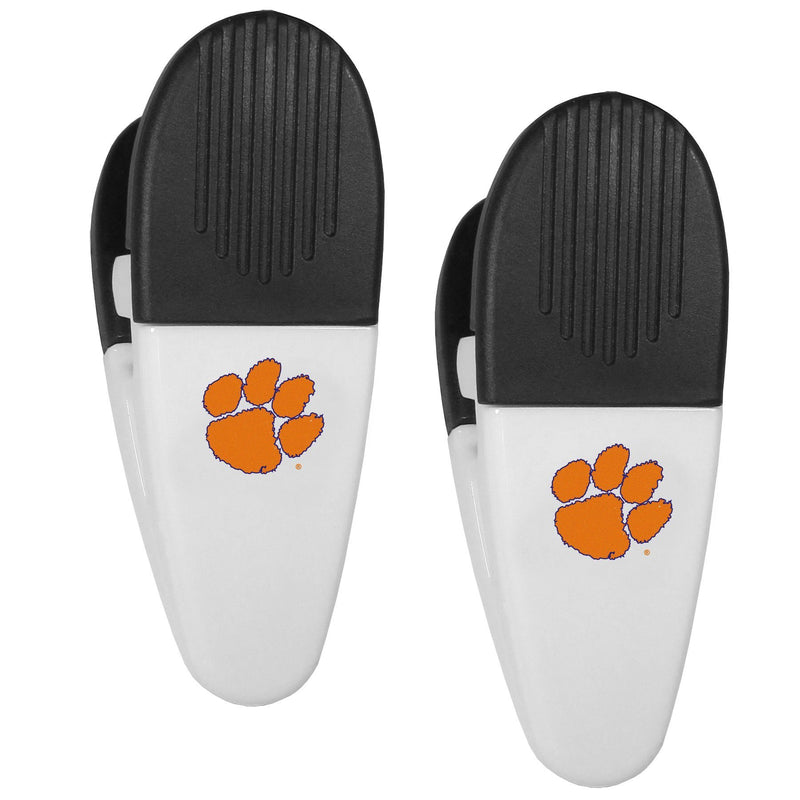 NCAA - Clemson Tigers Mini Chip Clip Magnets, 2 pk-Other Cool Stuff,College Other Cool Stuff,Clemson Tigers Other Cool Stuff-JadeMoghul Inc.