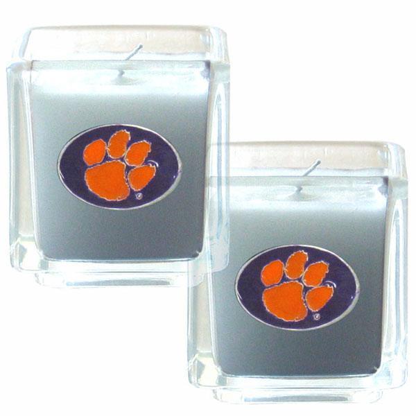 NCAA - Clemson Tigers Scented Candle Set-Home & Office,Candles,Candle Sets,College Candle Sets-JadeMoghul Inc.