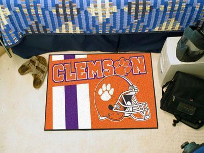 Cheap Rugs NCAA Clemson Uniform Starter Rug 19"x30"