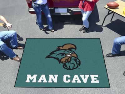 BBQ Grill Mat NCAA Coastal Carolina Man Cave Tailgater Rug 5'x6'