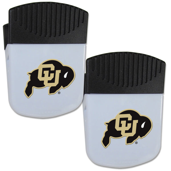NCAA - Colorado Buffaloes Chip Clip Magnet with Bottle Opener, 2 pack-Other Cool Stuff,College Other Cool Stuff,Colorado Buffaloes Other Cool Stuff-JadeMoghul Inc.