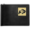 NCAA - Colorado Buffaloes Leather Bill Clip Wallet-Wallets & Checkbook Covers,College Wallets,Colorado Buffaloes Wallets-JadeMoghul Inc.