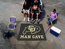 BBQ Store NCAA Colorado Man Cave Tailgater Rug 5'x6'