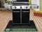BBQ Grill Mat NCAA Colorado State Grill Tailgate Mat 26"x42"
