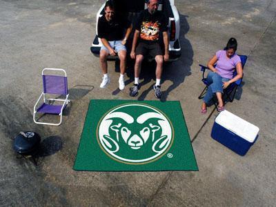BBQ Store NCAA Colorado State Tailgater Rug 5'x6'