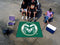 BBQ Store NCAA Colorado State Tailgater Rug 5'x6'